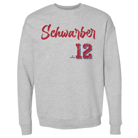 Kyle Schwarber Men's Crewneck Sweatshirt | 500 LEVEL