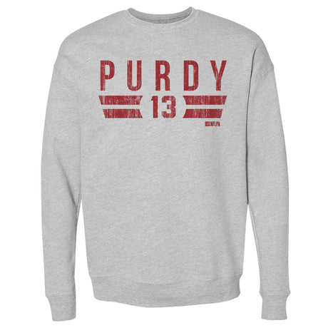 Brock Purdy Men's Crewneck Sweatshirt | 500 LEVEL