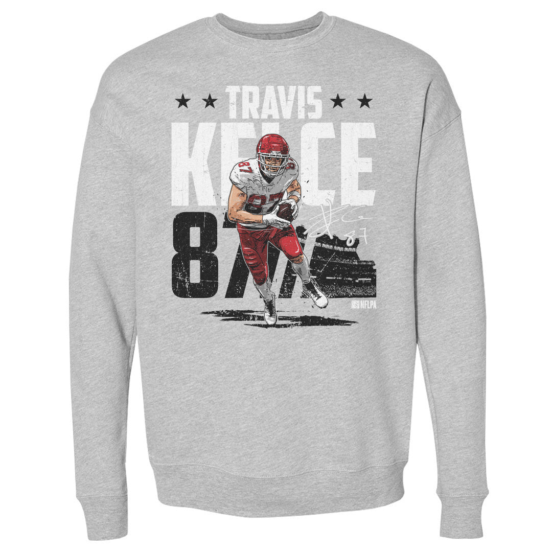 Travis Kelce Men&#39;s Crewneck Sweatshirt | 500 LEVEL