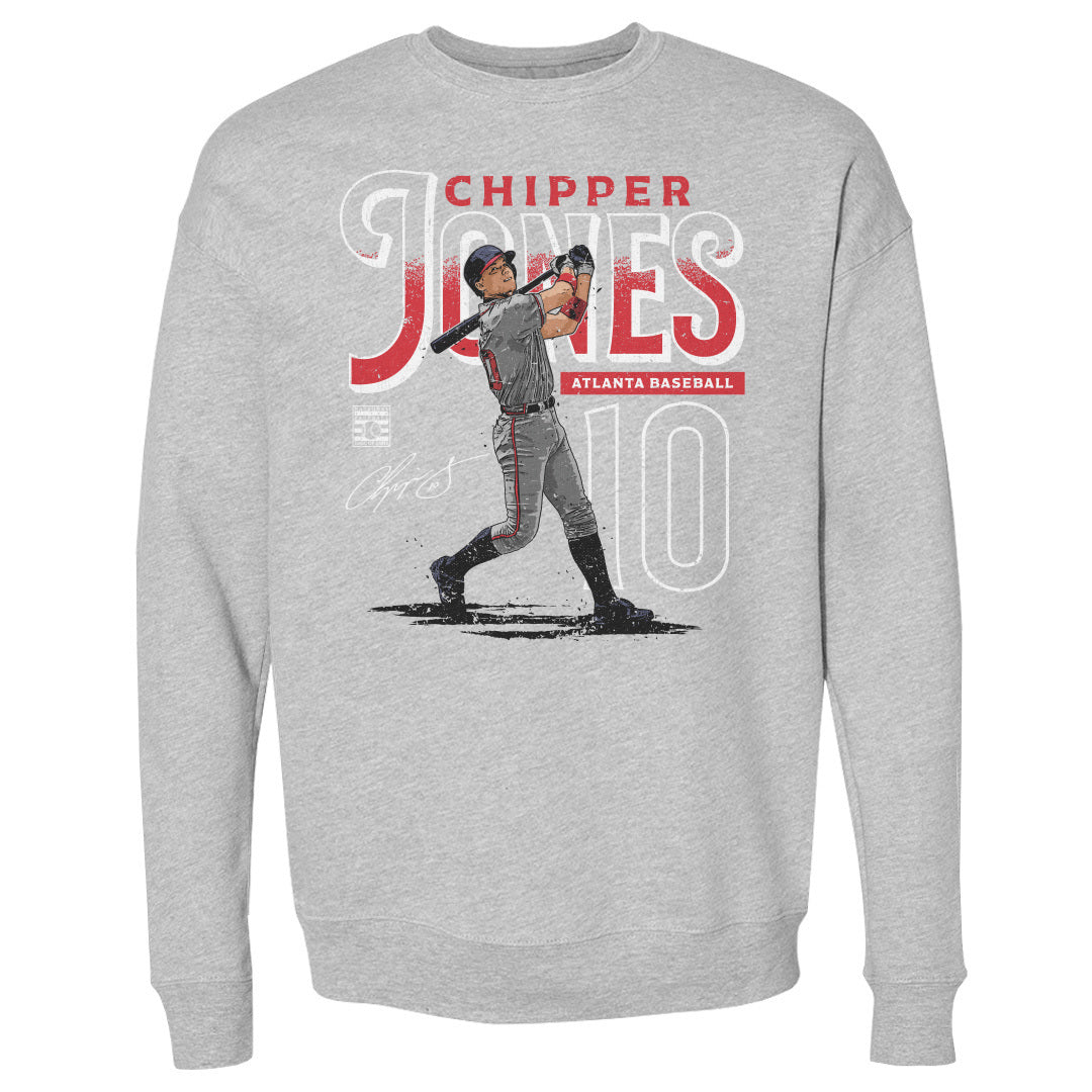 Chipper Jones Men's Crewneck Sweatshirt | 500 LEVEL