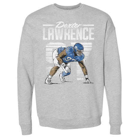Dexter Lawrence Men's Crewneck Sweatshirt | 500 LEVEL