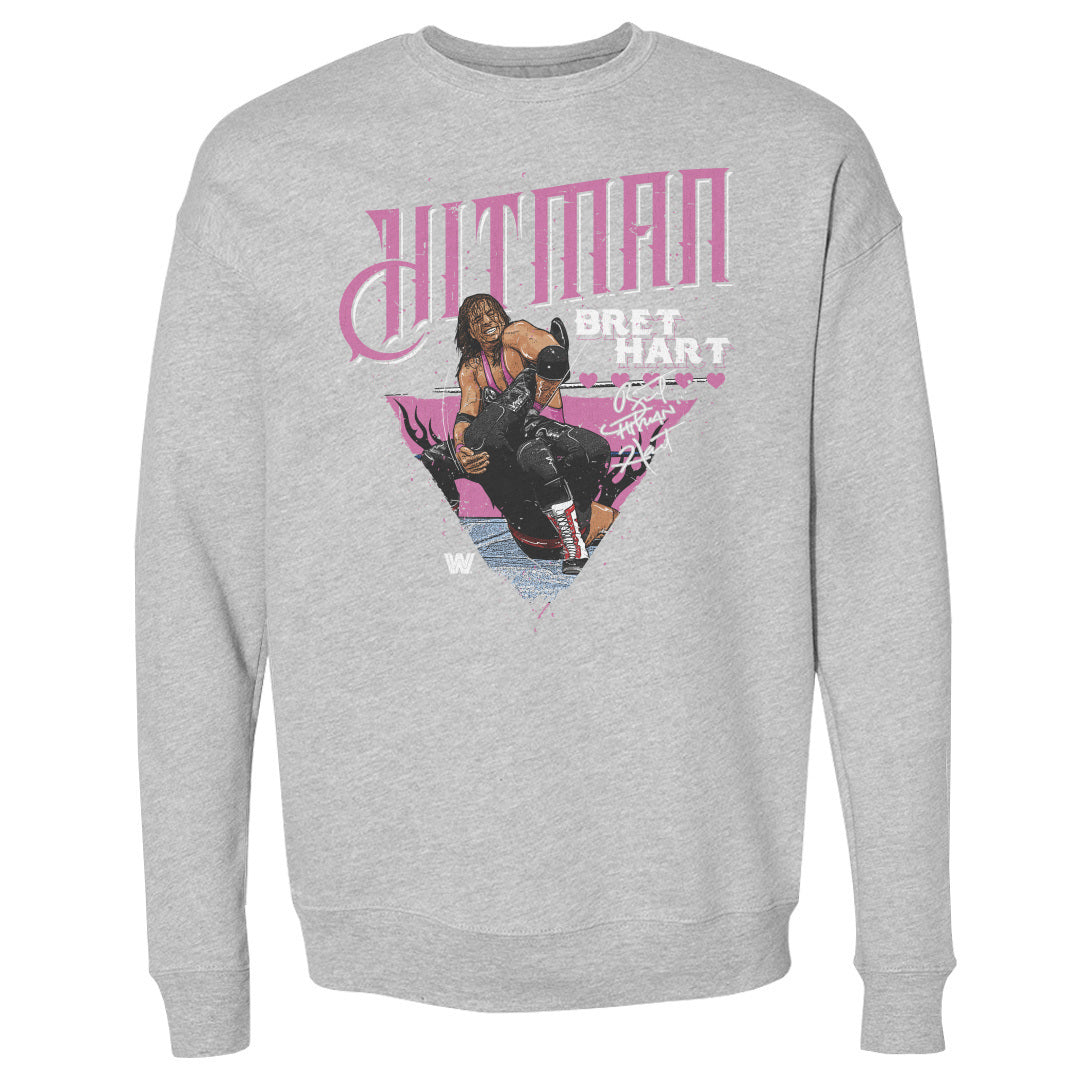 Bret Hart Men&#39;s Crewneck Sweatshirt | 500 LEVEL