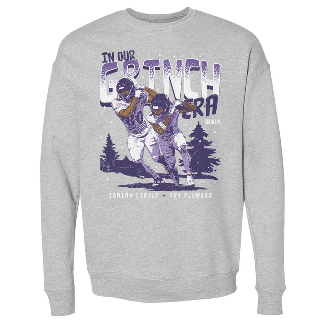 Zay Flowers Men's Crewneck Sweatshirt | 500 LEVEL