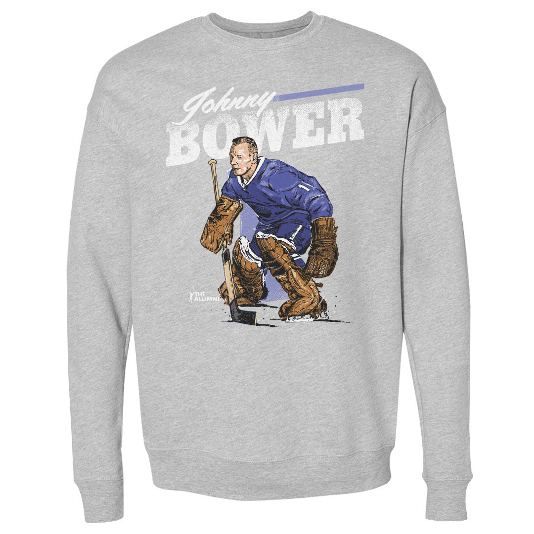 Johnny Bower Men's Crewneck Sweatshirt | 500 LEVEL