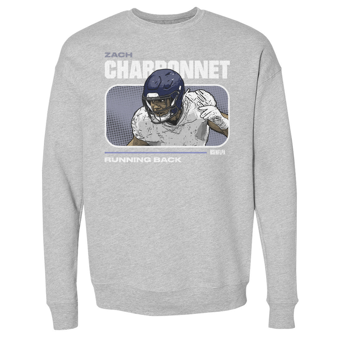 Zach Charbonnet Men&#39;s Crewneck Sweatshirt | 500 LEVEL