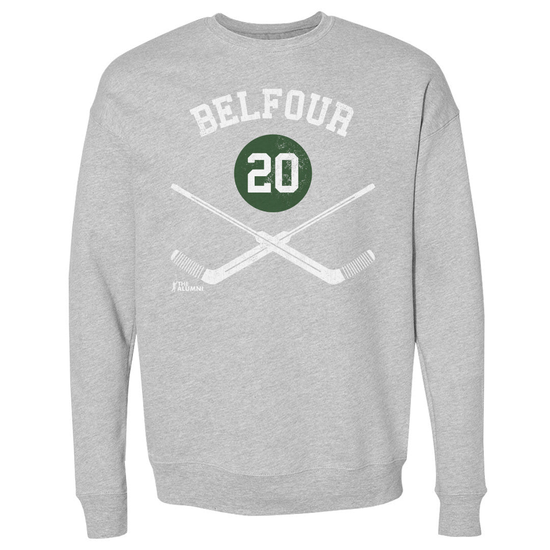 Ed Belfour Men's Crewneck Sweatshirt | 500 LEVEL