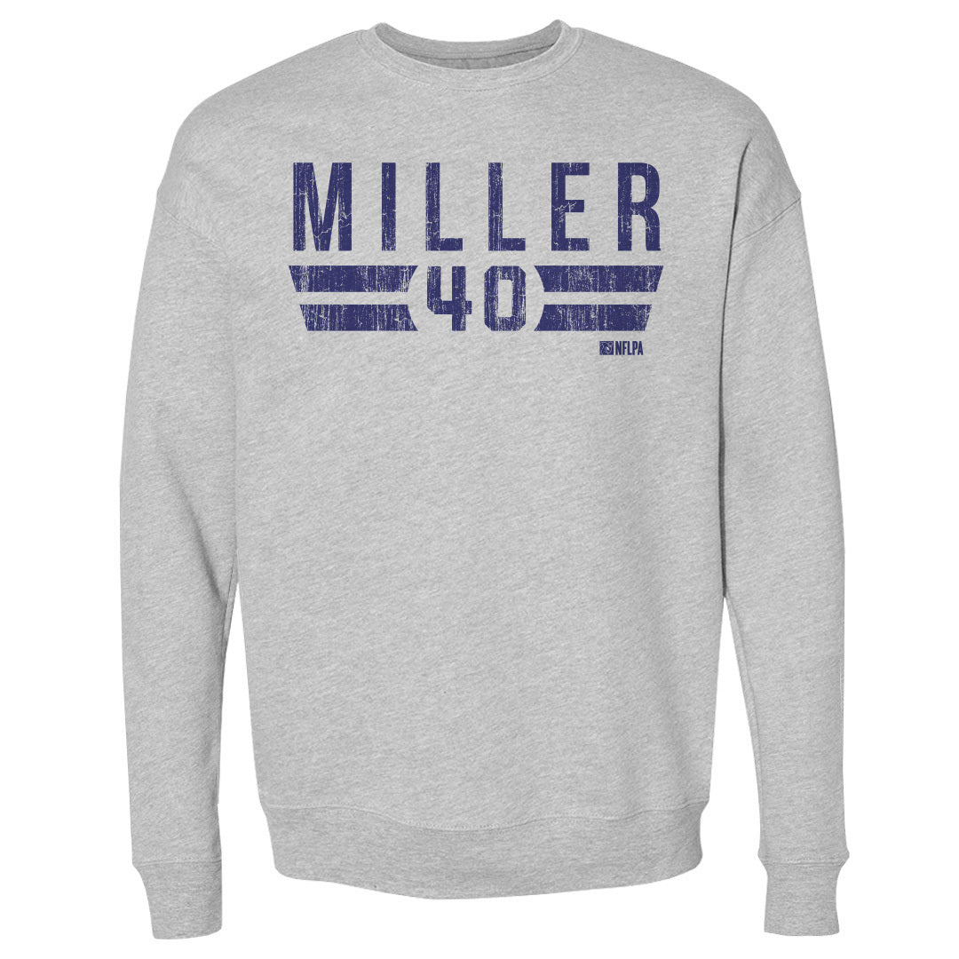 Von Miller Men&#39;s Crewneck Sweatshirt | 500 LEVEL