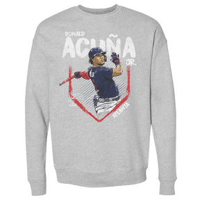 Ronald Acuna Jr. Men's Crewneck Sweatshirt | 500 LEVEL