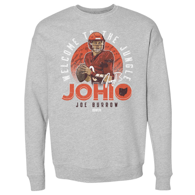 Joe Burrow Men's Crewneck Sweatshirt | 500 LEVEL