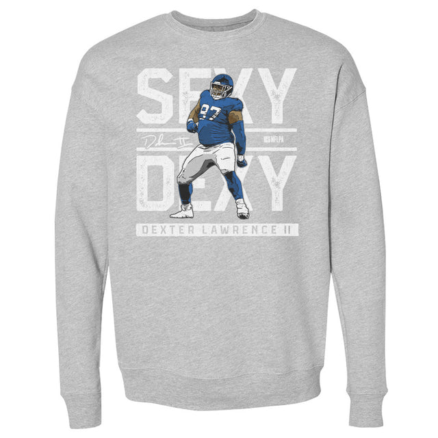 Dexter Lawrence Men's Crewneck Sweatshirt | 500 LEVEL