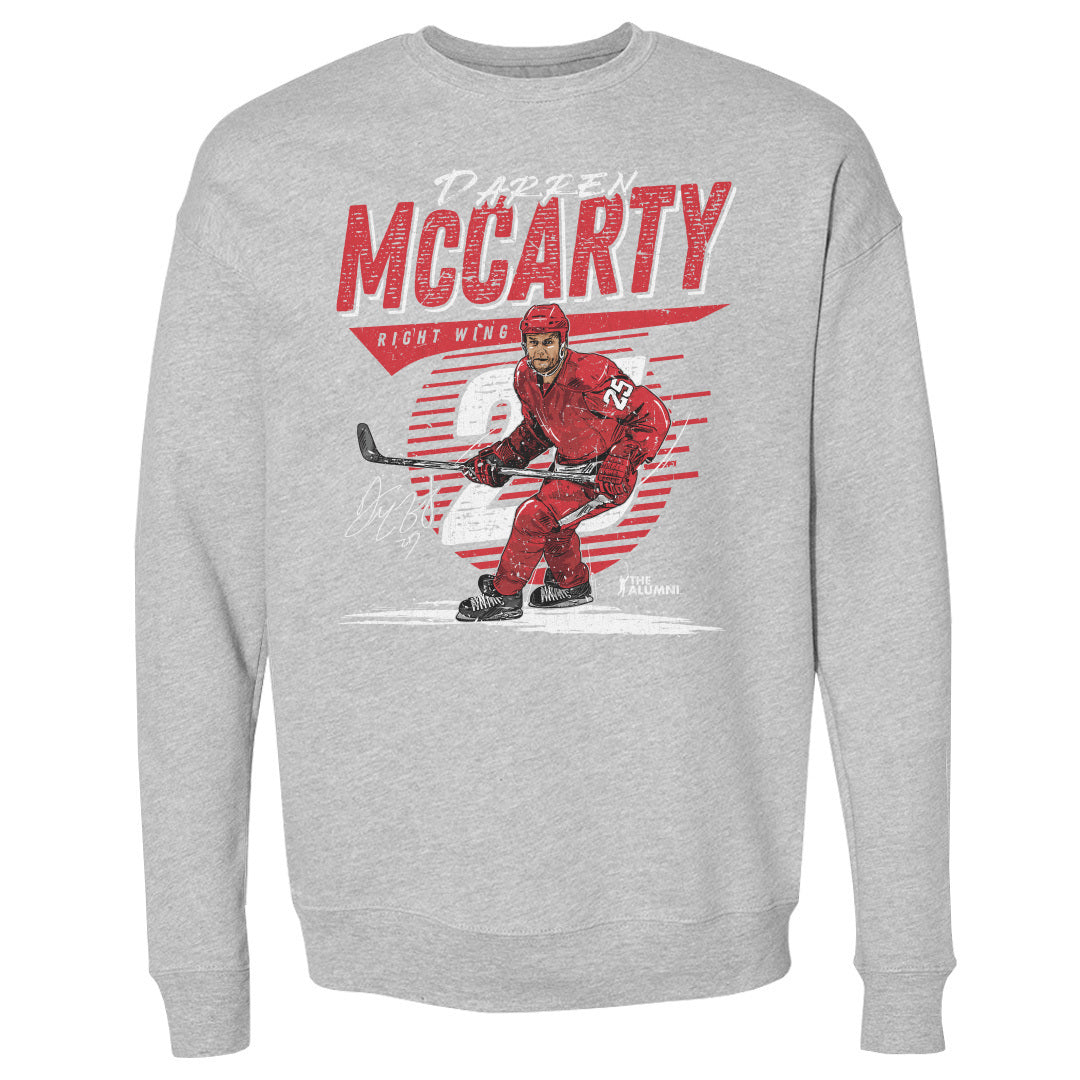 Darren McCarty Men&#39;s Crewneck Sweatshirt | 500 LEVEL