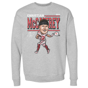 Christian McCaffrey Men's Crewneck Sweatshirt | 500 LEVEL