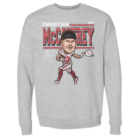 Christian McCaffrey Men's Crewneck Sweatshirt | 500 LEVEL