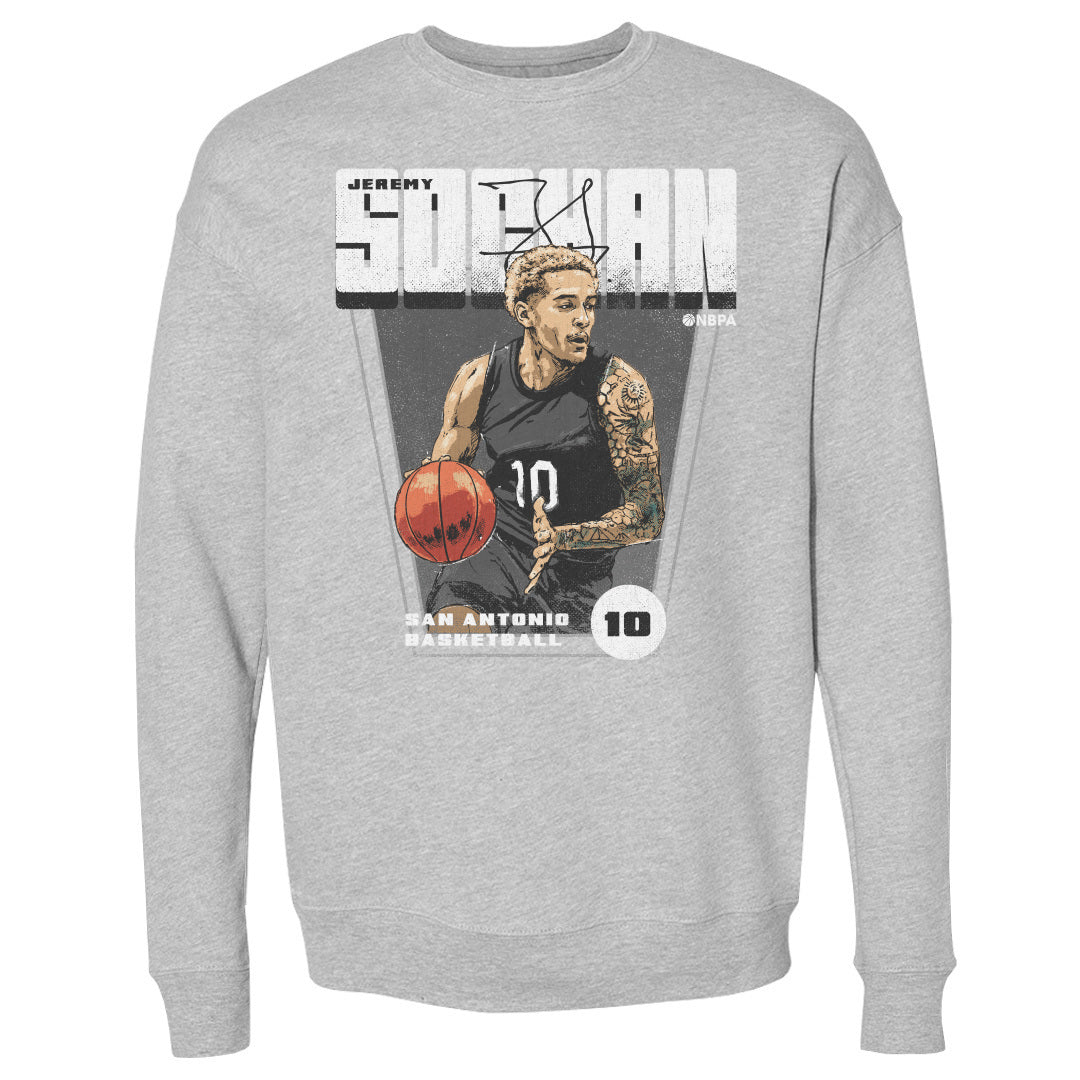 Jeremy Sochan Men's Crewneck Sweatshirt | 500 LEVEL
