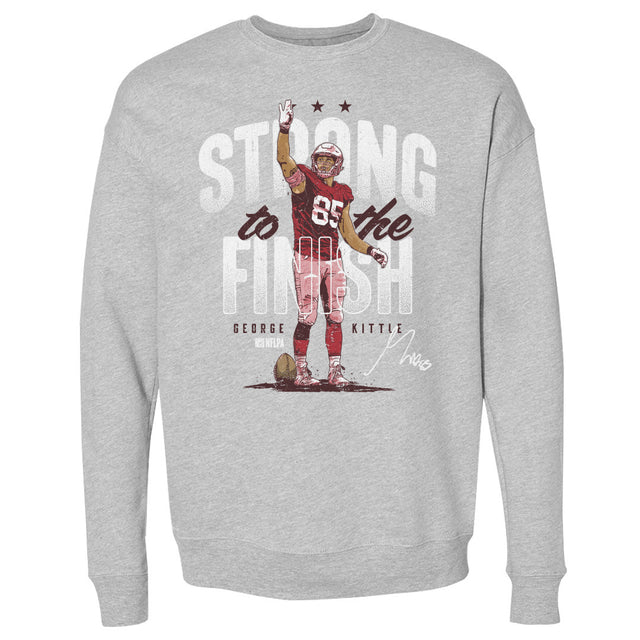 George Kittle Men's Crewneck Sweatshirt | 500 LEVEL