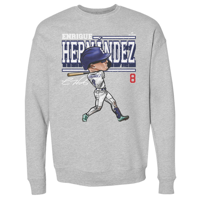 Enrique Hernandez Men's Crewneck Sweatshirt | 500 LEVEL