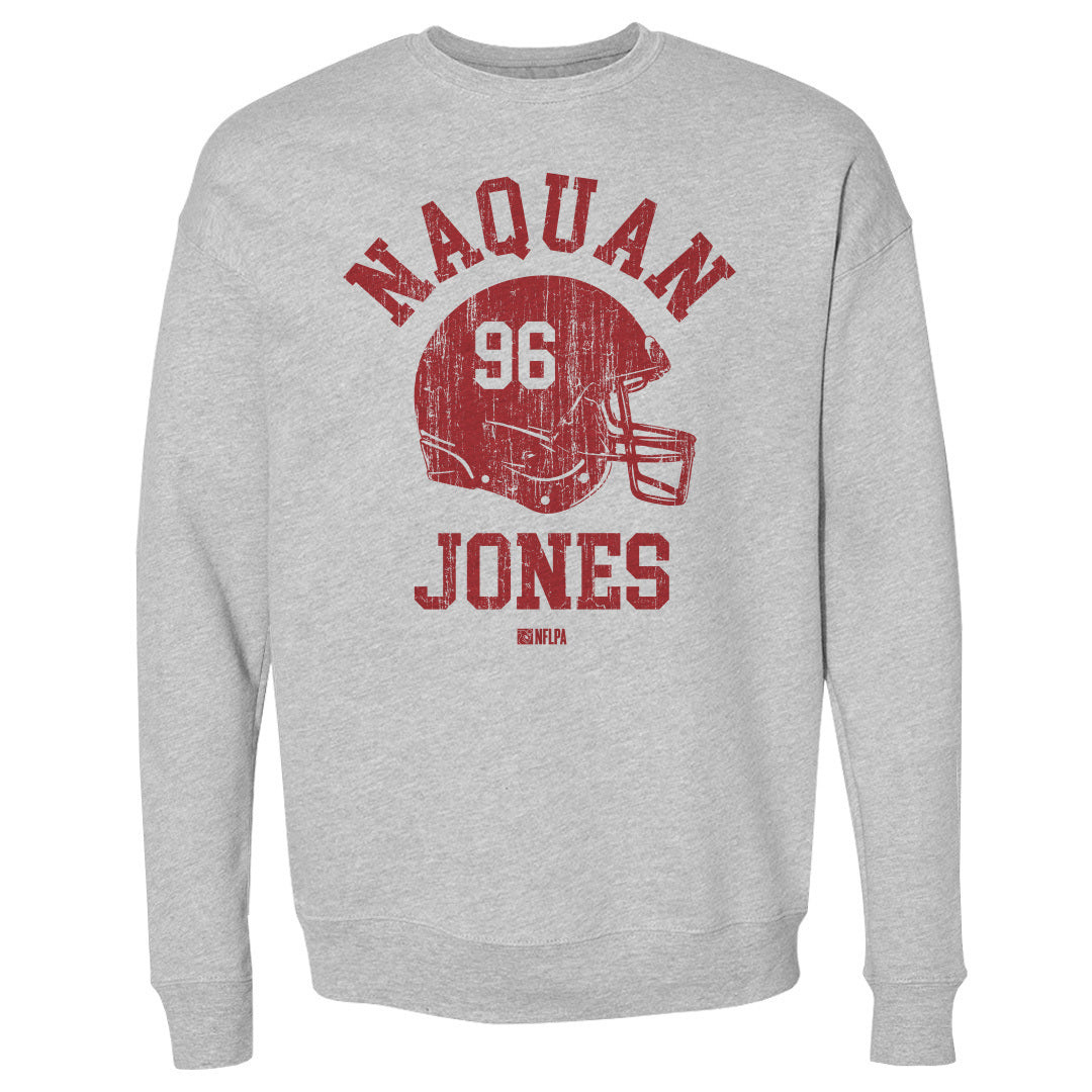 Naquan Jones Men&#39;s Crewneck Sweatshirt | 500 LEVEL
