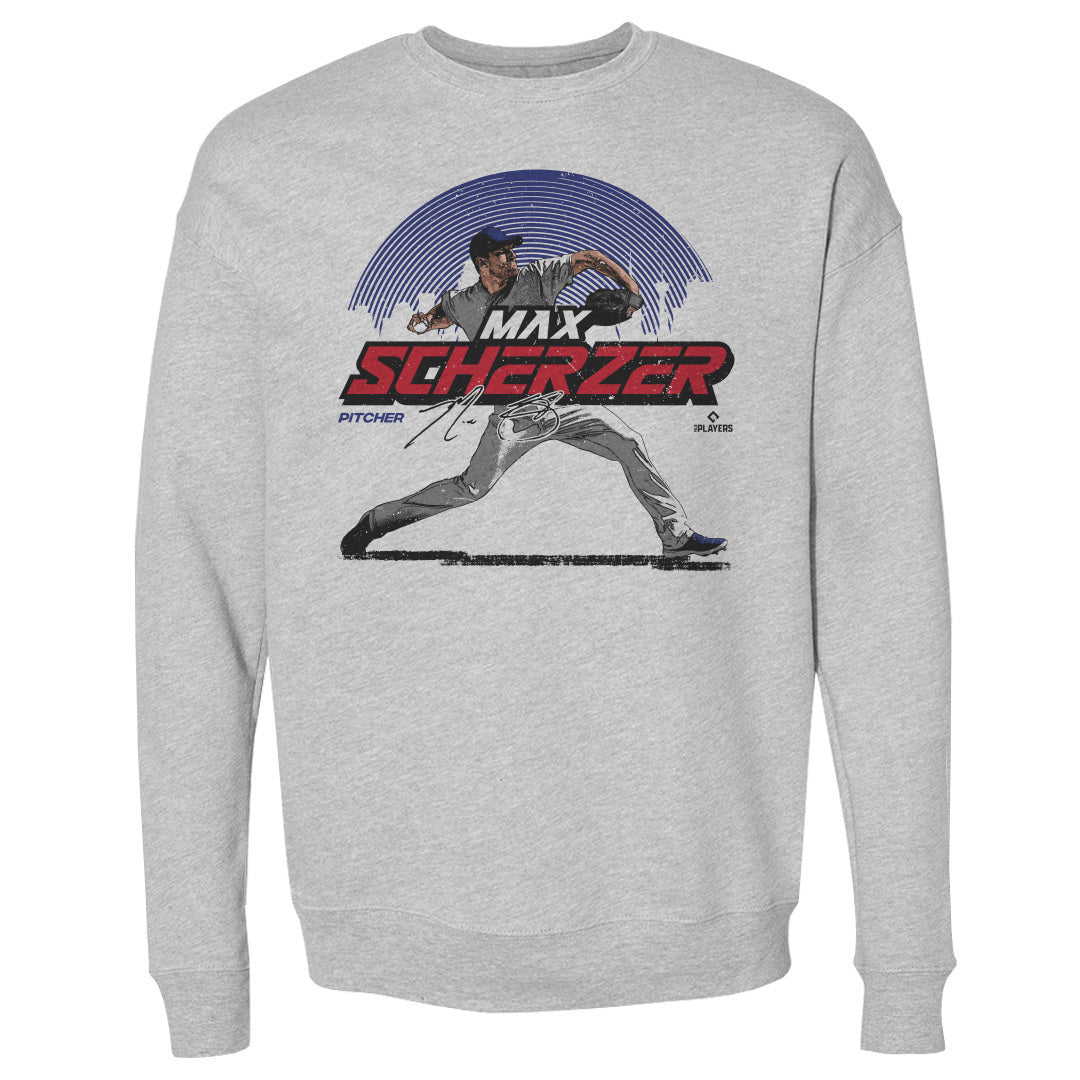 Max Scherzer Men&#39;s Crewneck Sweatshirt | 500 LEVEL