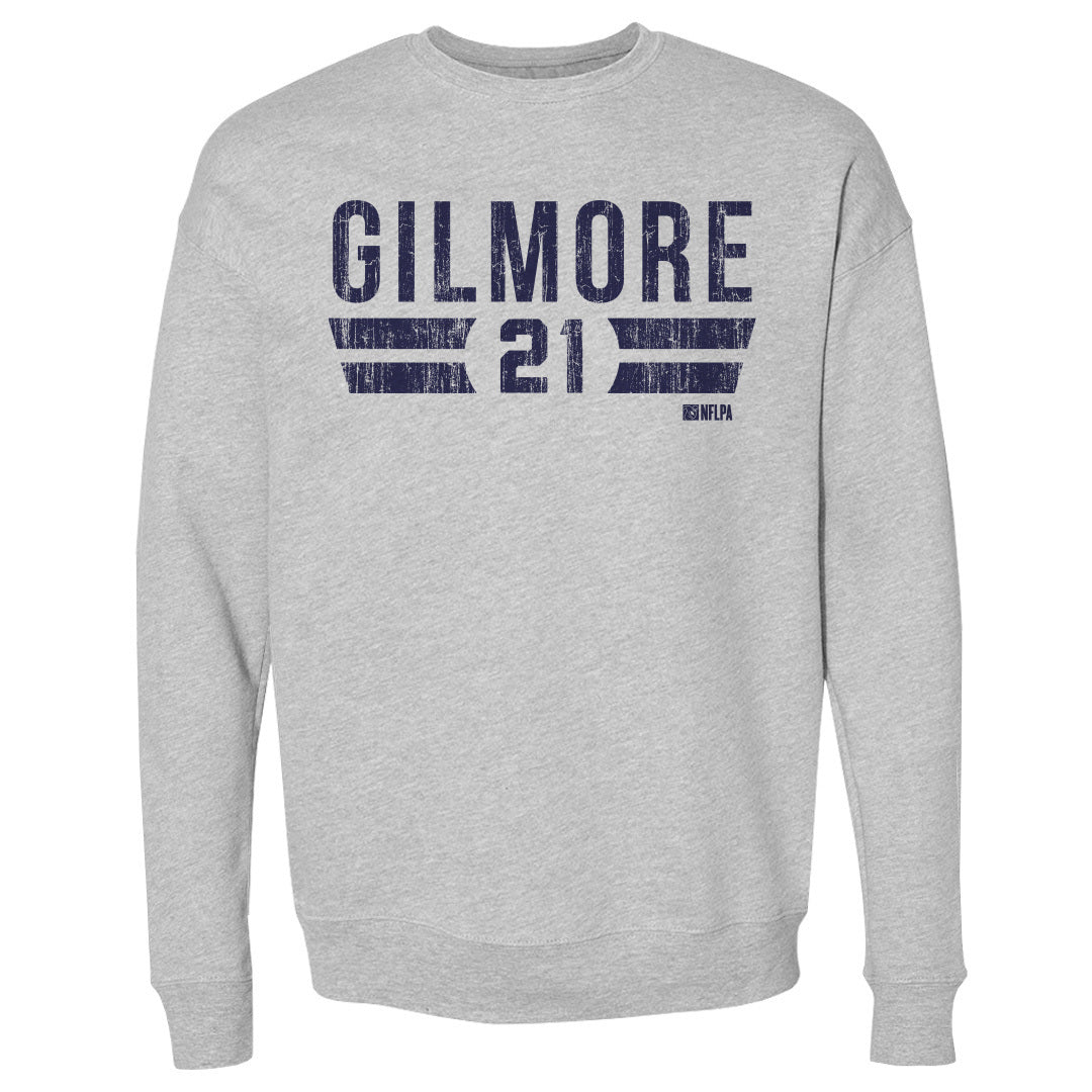 Stephon Gilmore Men&#39;s Crewneck Sweatshirt | 500 LEVEL