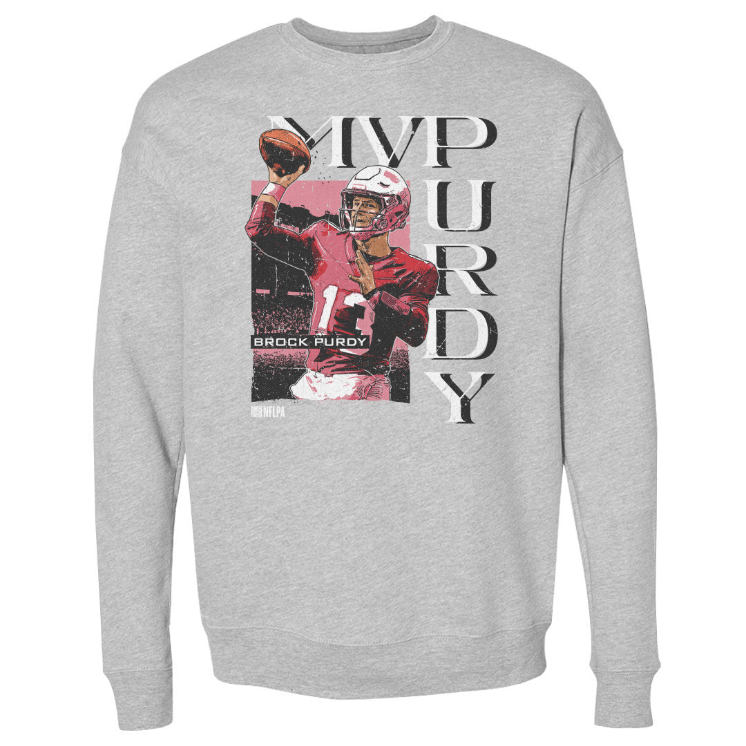 Brock Purdy Men's Crewneck Sweatshirt | 500 LEVEL