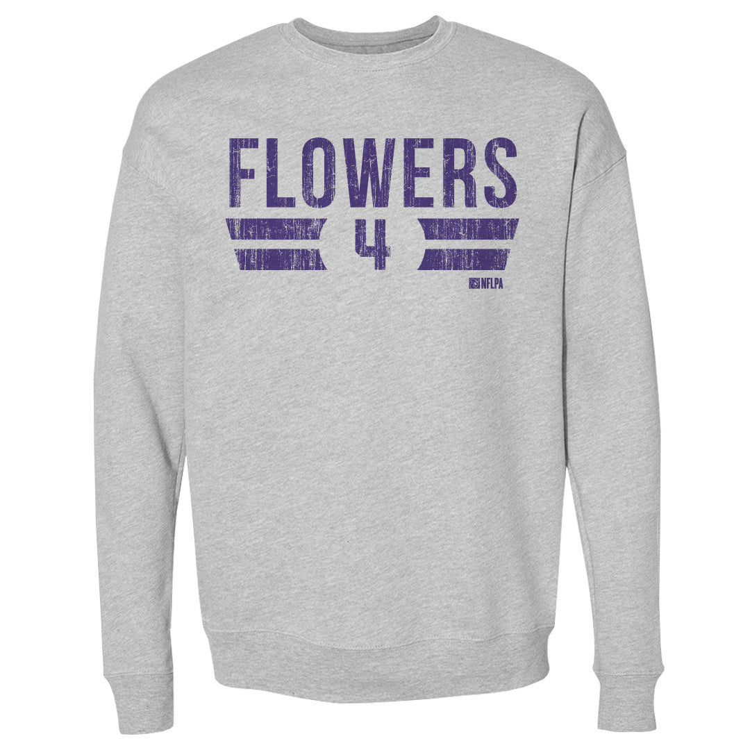 Zay Flowers Men's Crewneck Sweatshirt | 500 LEVEL