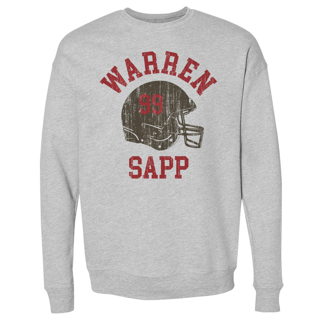 Warren Sapp Men&#39;s Crewneck Sweatshirt | 500 LEVEL