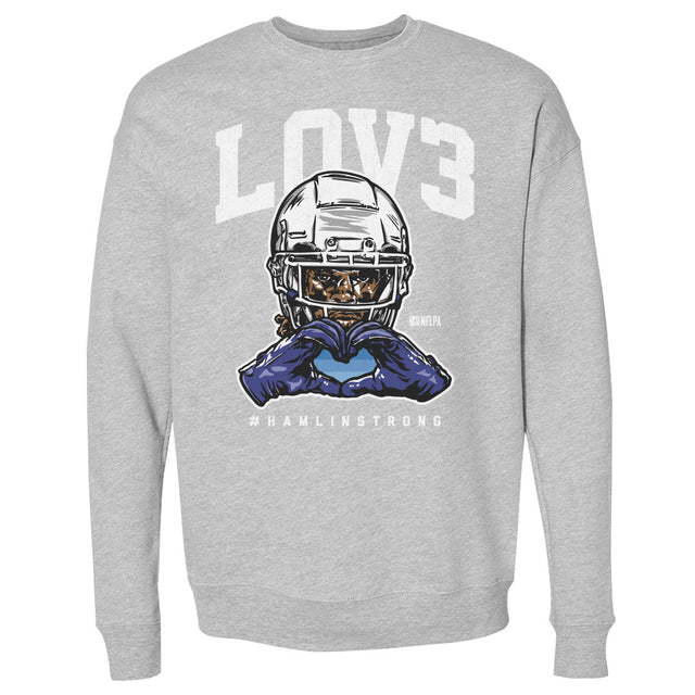 Damar Hamlin Men's Crewneck Sweatshirt | 500 LEVEL
