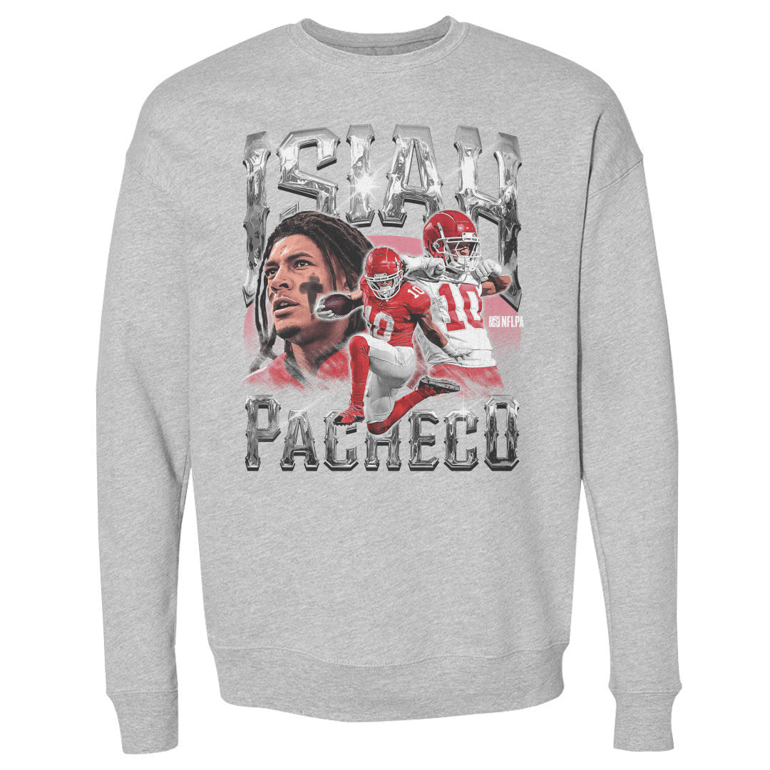 Isiah Pacheco Men&#39;s Crewneck Sweatshirt | 500 LEVEL