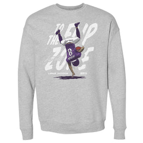 Lamar Jackson Men's Crewneck Sweatshirt | 500 LEVEL
