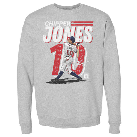 Chipper Jones Men's Crewneck Sweatshirt | 500 LEVEL
