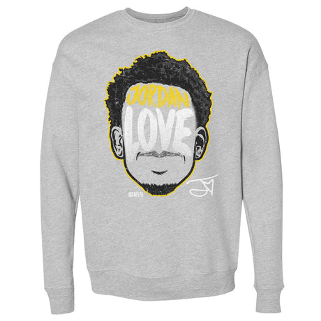 Jordan Love Men's Crewneck Sweatshirt | 500 LEVEL