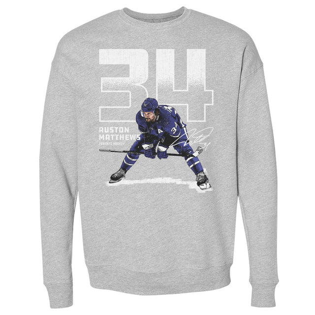 Auston Matthews Men's Crewneck Sweatshirt | 500 LEVEL