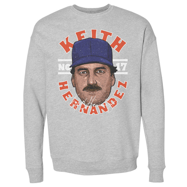 Keith Hernandez Men's Crewneck Sweatshirt | 500 LEVEL