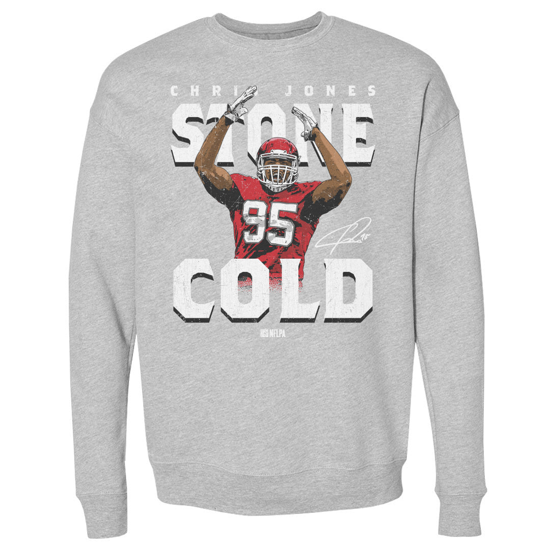 Chris Jones Men's Crewneck Sweatshirt | 500 LEVEL