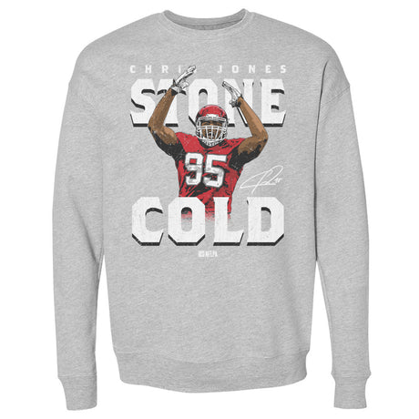 Chris Jones Men's Crewneck Sweatshirt | 500 LEVEL