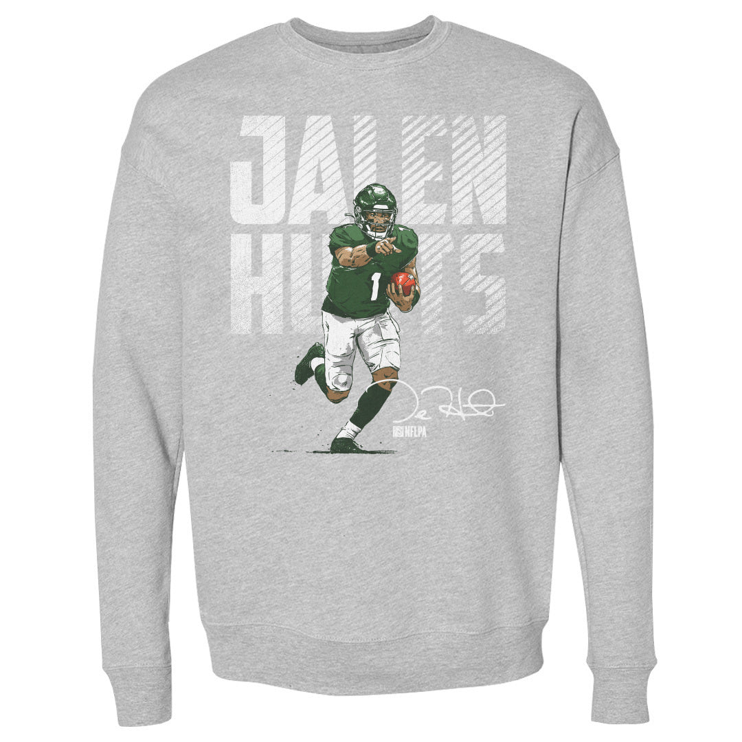 Jalen Hurts Men's Crewneck Sweatshirt | 500 LEVEL