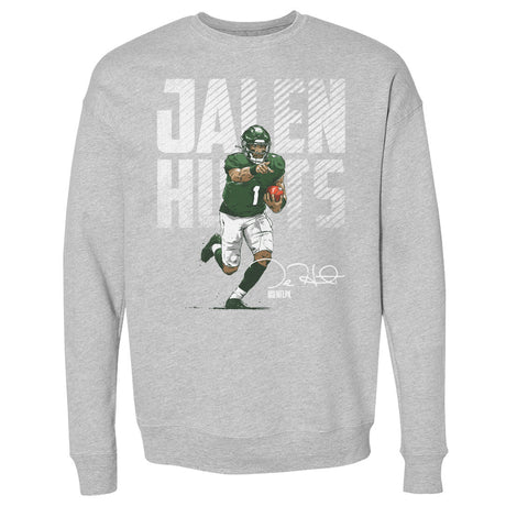 Jalen Hurts Men's Crewneck Sweatshirt | 500 LEVEL