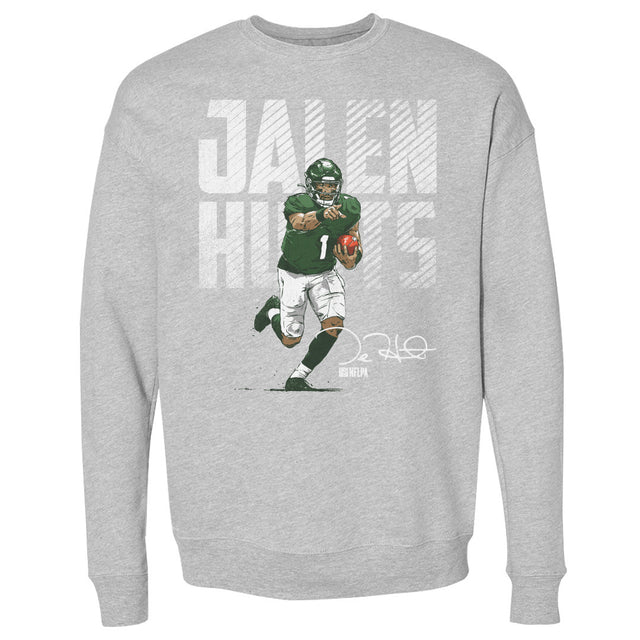 Jalen Hurts Men's Crewneck Sweatshirt | 500 LEVEL
