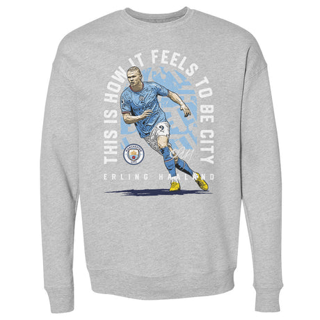 Erling Haaland Men's Crewneck Sweatshirt | 500 LEVEL