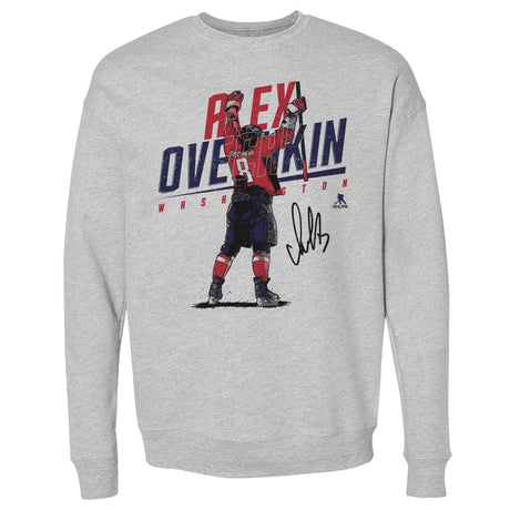 Alex Ovechkin Men's Crewneck Sweatshirt | 500 LEVEL