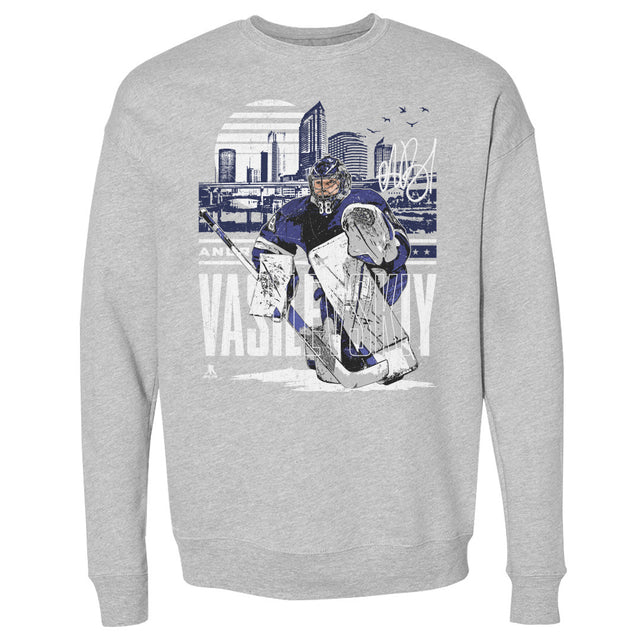 Andrei Vasilevskiy Men's Crewneck Sweatshirt | 500 LEVEL