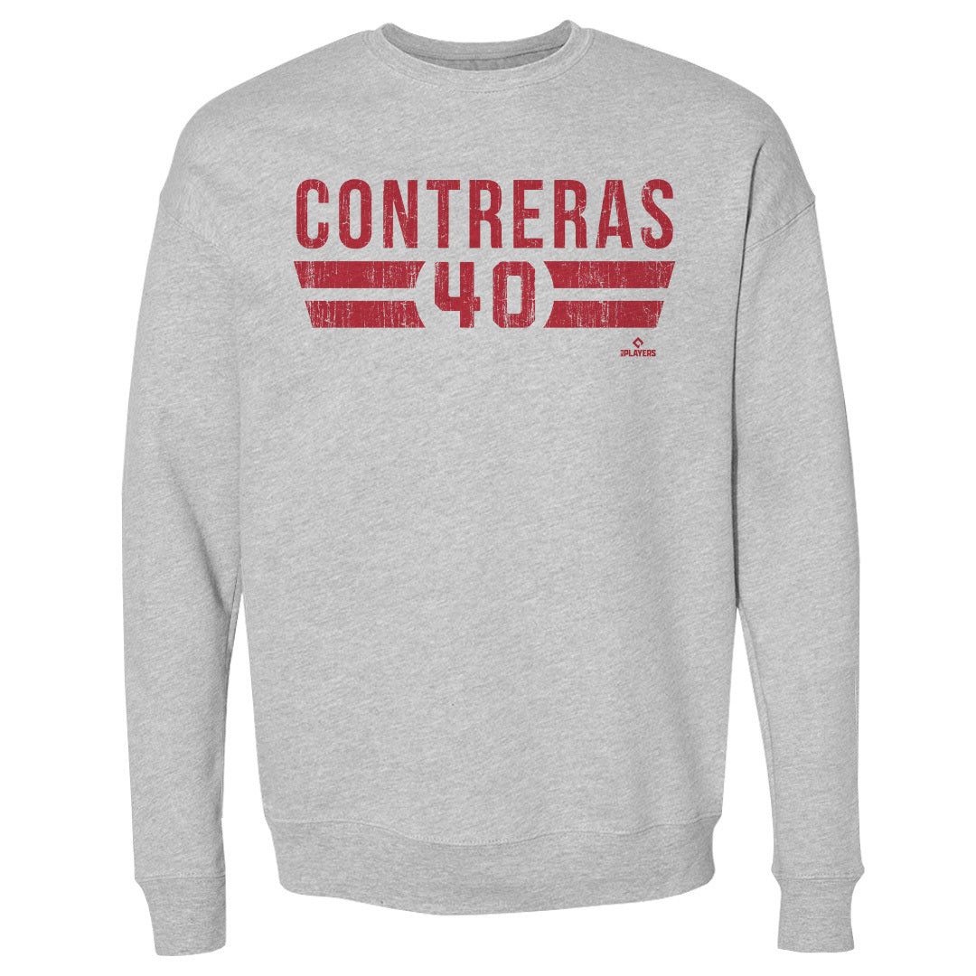 Willson Contreras Men's Crewneck Sweatshirt | 500 LEVEL