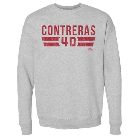 Willson Contreras Men's Crewneck Sweatshirt | 500 LEVEL