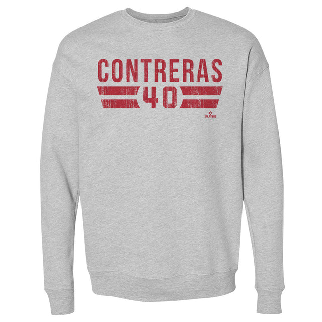 Willson Contreras Men's Crewneck Sweatshirt | 500 LEVEL