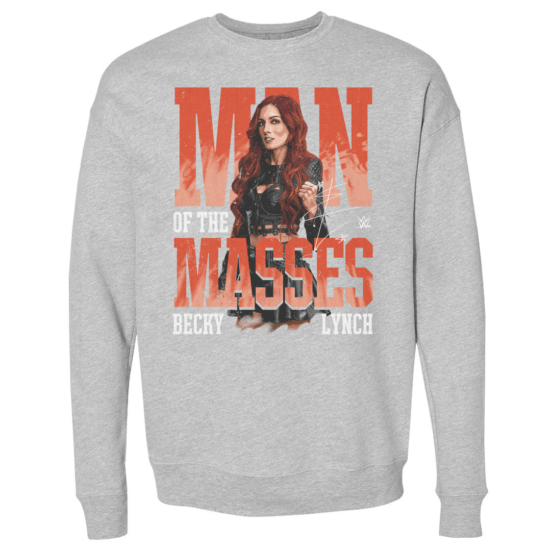 Becky Lynch Men&#39;s Crewneck Sweatshirt | 500 LEVEL