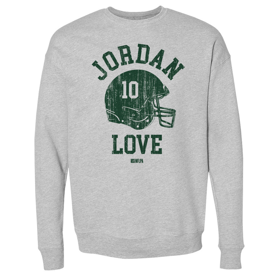 Jordan Love Men's Crewneck Sweatshirt | 500 LEVEL