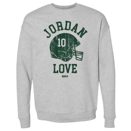 Jordan Love Men's Crewneck Sweatshirt | 500 LEVEL