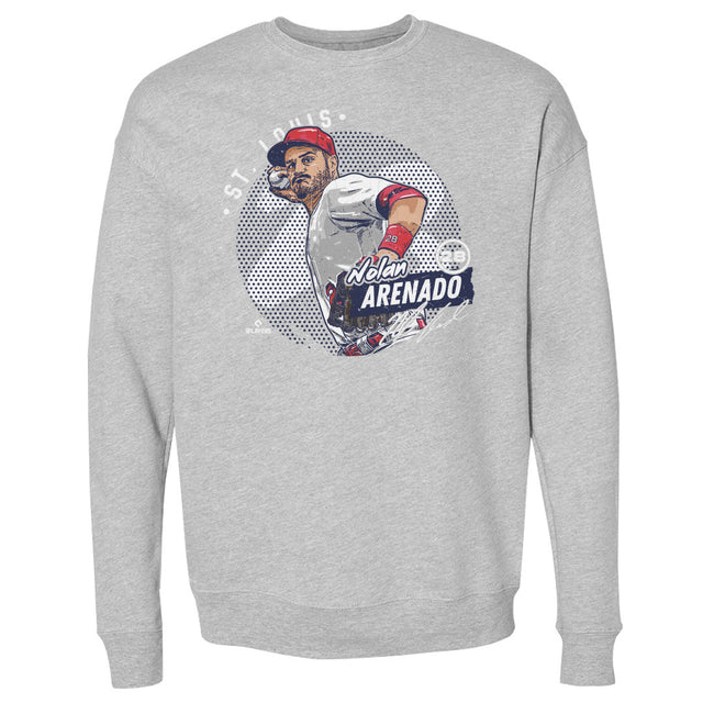 Nolan Arenado Men's Crewneck Sweatshirt | 500 LEVEL