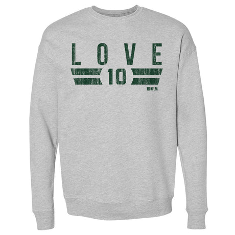 Jordan Love Men's Crewneck Sweatshirt | 500 LEVEL
