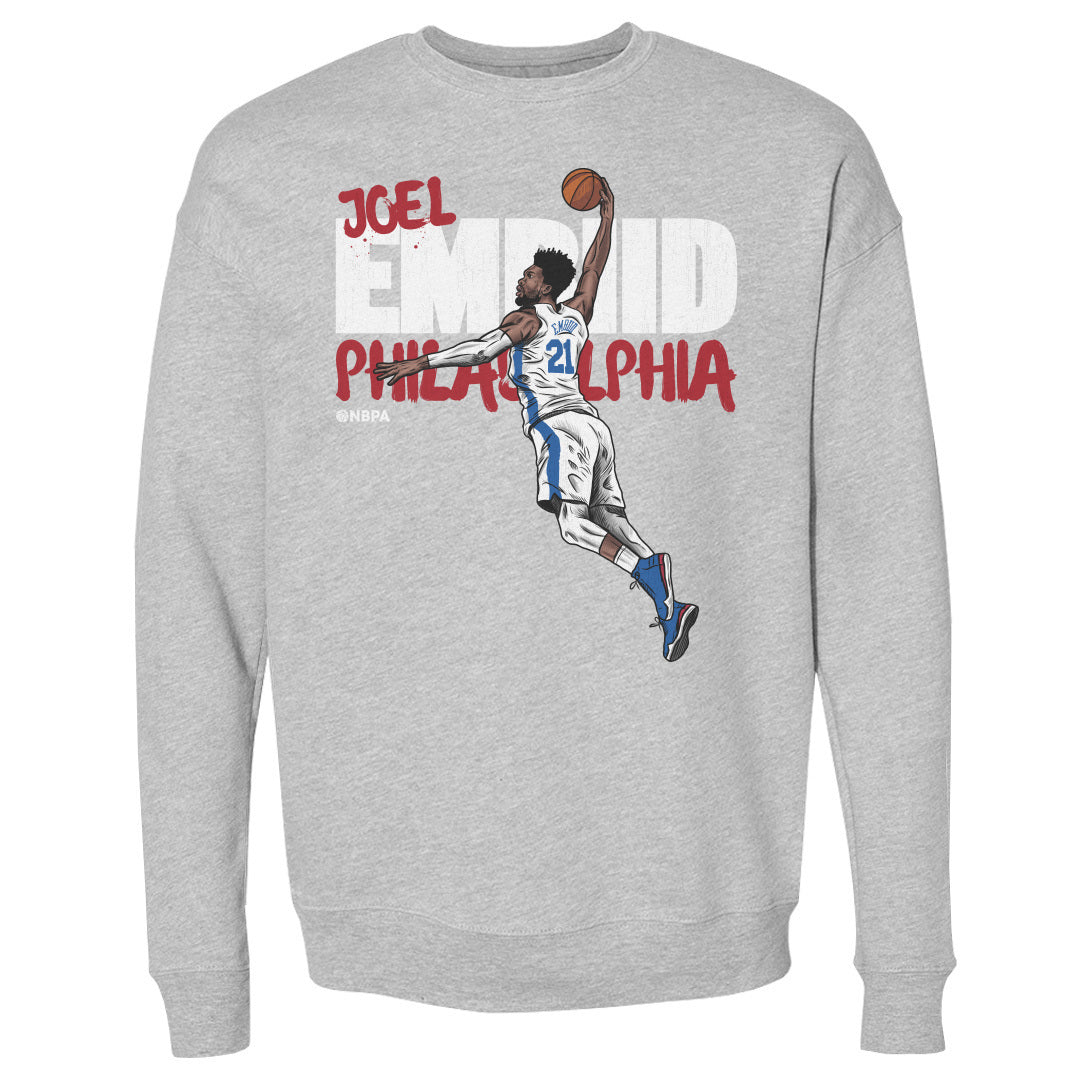 Joel Embiid Men's Crewneck Sweatshirt | 500 LEVEL